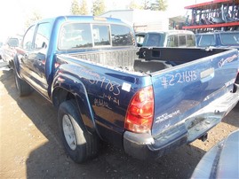 2007 Toyota Tacoma Navy Blue Double Cab 4.0L AT 2WD #Z21643